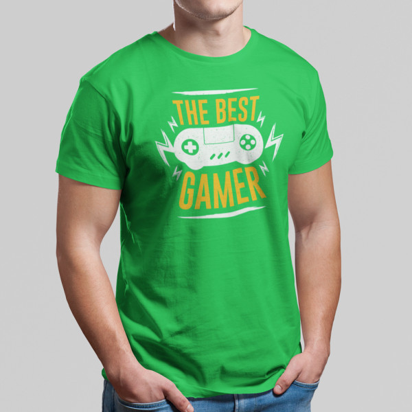 Marškinėliai "The best gamer"