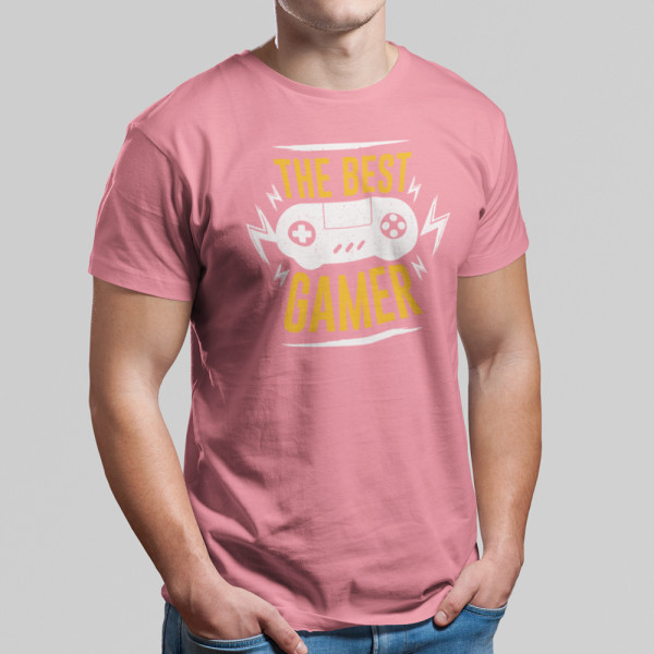 Marškinėliai "The best gamer"
