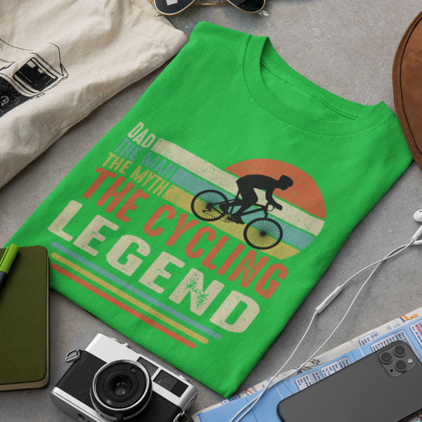 Marškinėliai "The cycling legend"