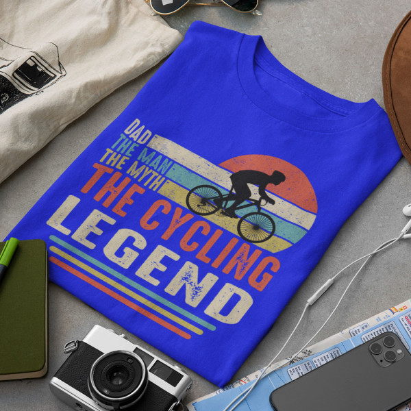 Marškinėliai "The cycling legend"