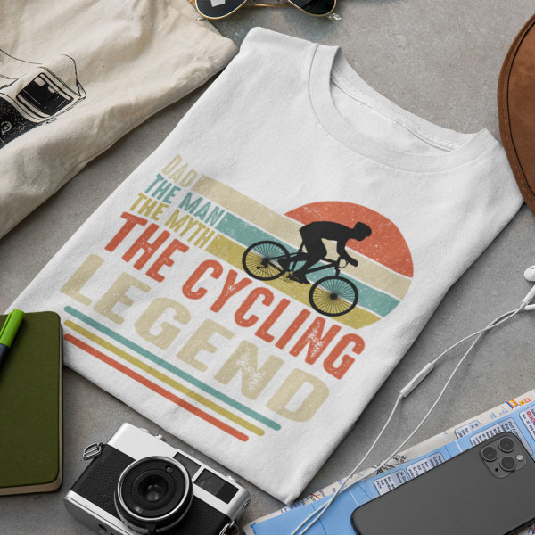 Marškinėliai "The cycling legend"