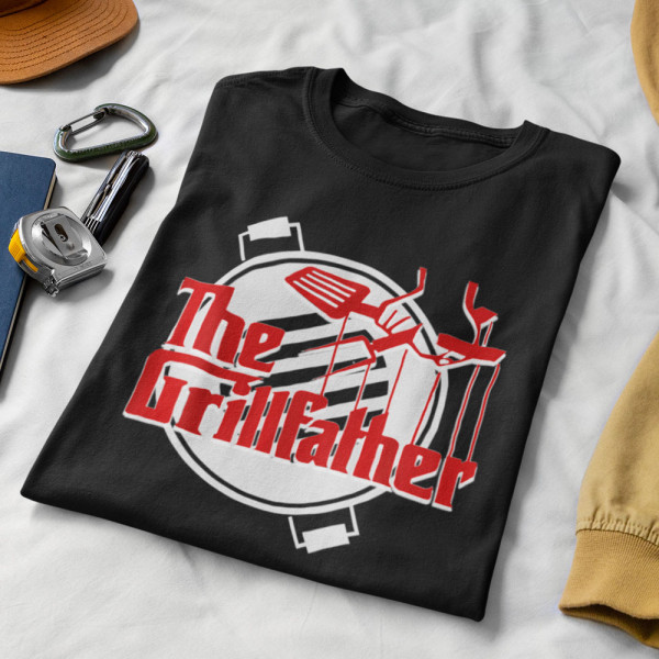 Marškinėliai "The Grillfather" Marškinėliai "The Grillfather"