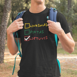 Marškinėliai "Tiesiog lietuvis"