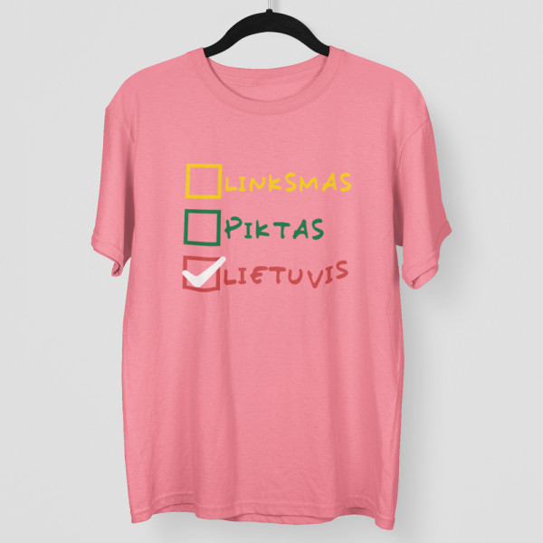Marškinėliai "Tiesiog lietuvis" Marškinėliai "Tiesiog lietuvis"