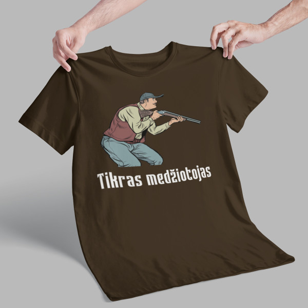 Marškinėliai "Tikras medžiotojas"