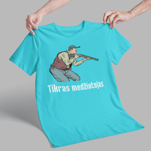 Marškinėliai "Tikras medžiotojas"