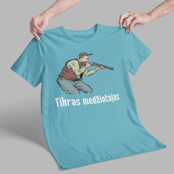 Marškinėliai "Tikras medžiotojas"