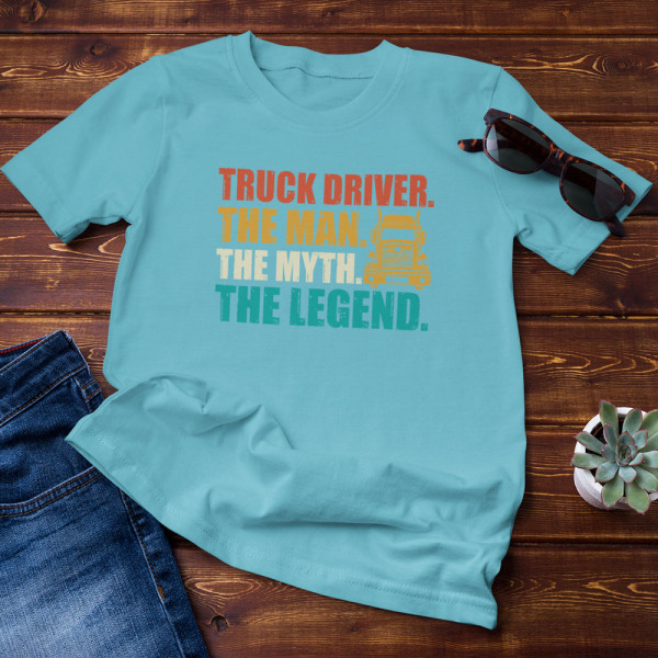 Marškinėliai "Truck driver"