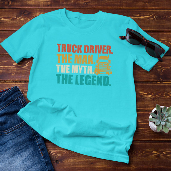 Marškinėliai "Truck driver"