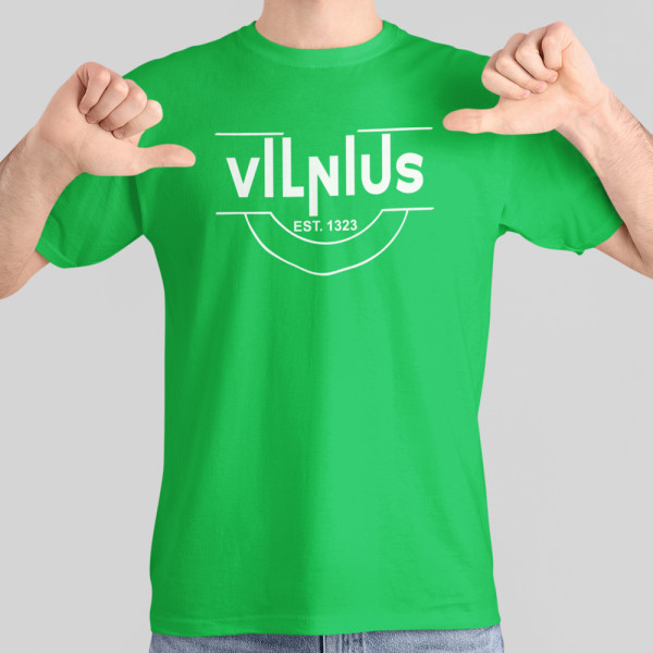 Marškinėliai "Vilnius 1323"