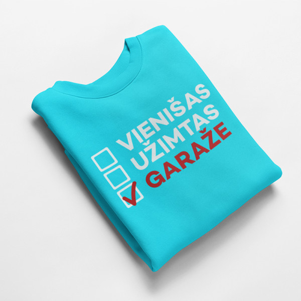 Marškinėliai "Visada garaže"