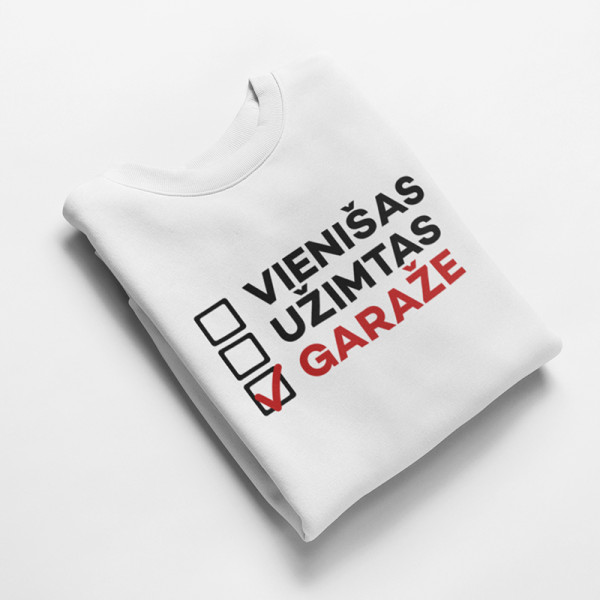 Marškinėliai "Visada garaže"