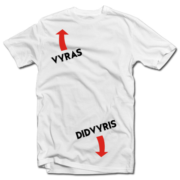 Marškinėliai "Vyras didvyris"