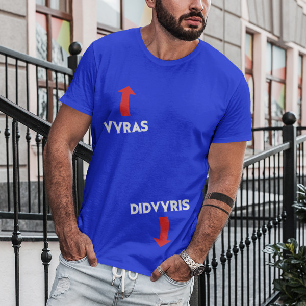 Marškinėliai "Vyras didvyris"