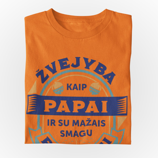 Marškinėliai "Žvejyba kaip papai"