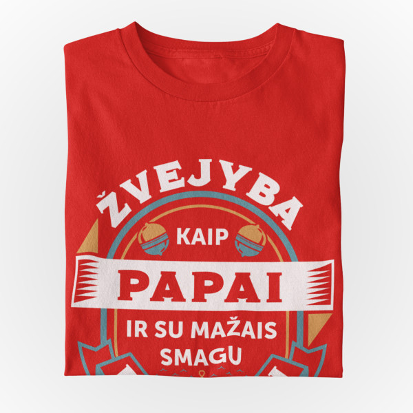Marškinėliai "Žvejyba kaip papai"