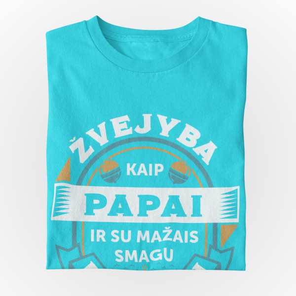 Marškinėliai "Žvejyba kaip papai"