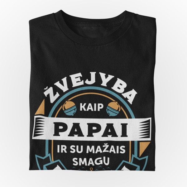 Marškinėliai "Žvejyba kaip papai"
