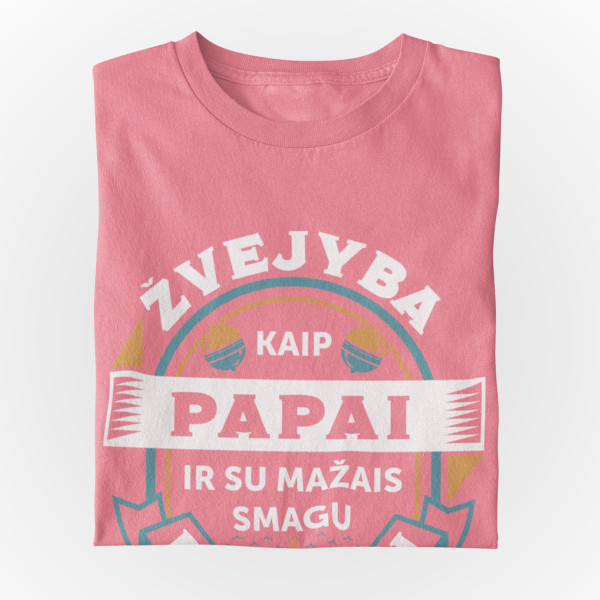 Marškinėliai "Žvejyba kaip papai"