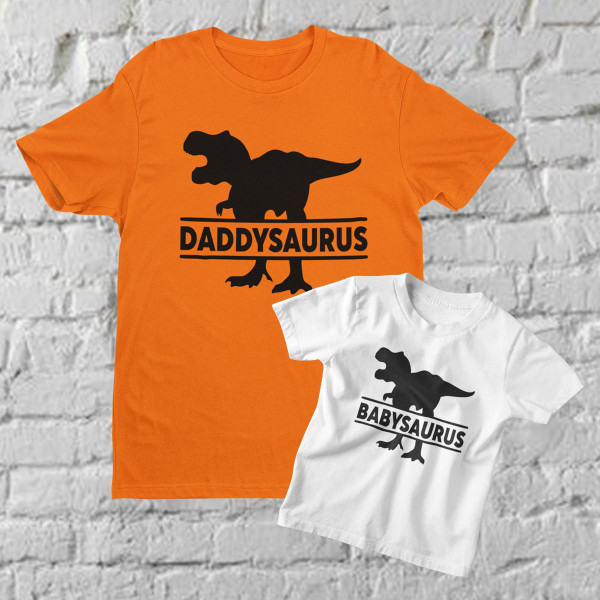 Marškinėlių komplektas "Dinozaurai"