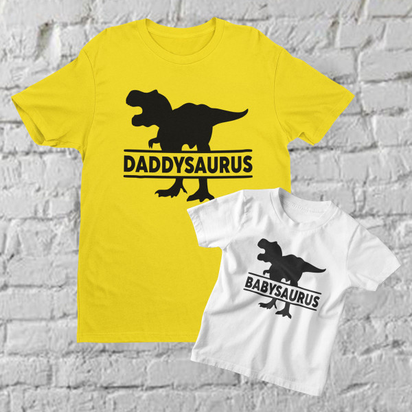 Marškinėlių komplektas "Dinozaurai"
