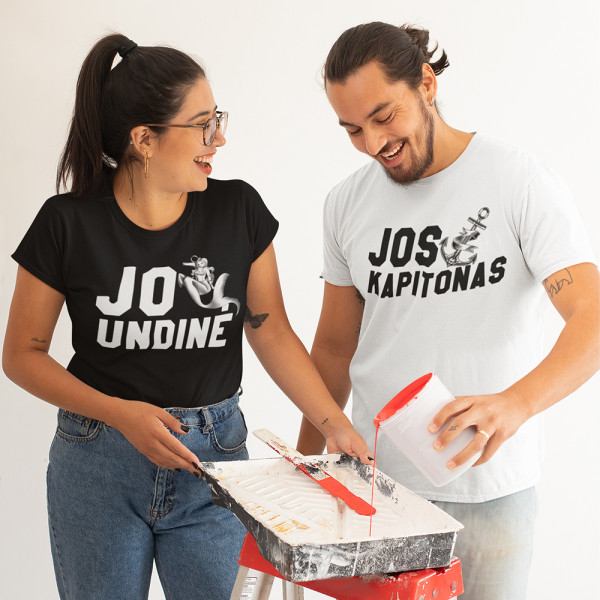 Marškinėlių komplektas "Kapitonas ir undinė"
