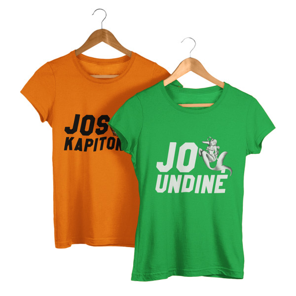 Marškinėlių komplektas "Kapitonas ir undinė"