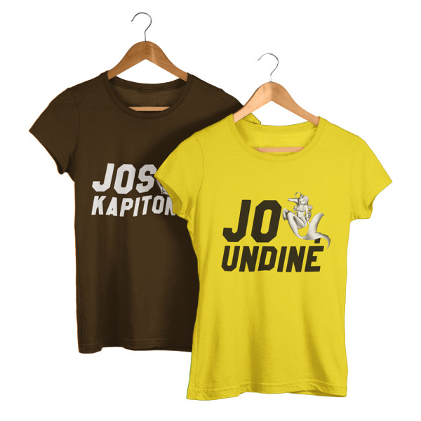 Marškinėlių komplektas "Kapitonas ir undinė"