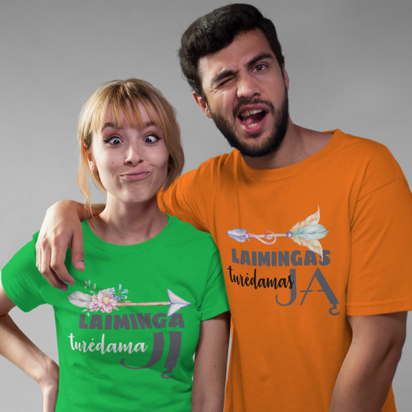 Marškinėlių komplektas "Laimingi" Marškinėlių komplektas "Laimingi"
