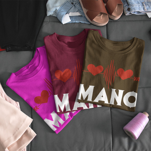 Marškinėlių komplektas "Mano" Marškinėlių komplektas "Mano"