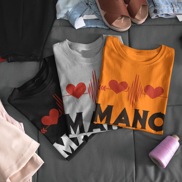 Marškinėlių komplektas "Mano" Marškinėlių komplektas "Mano"