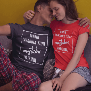 Marškinėlių komplektas "Tobula pora"