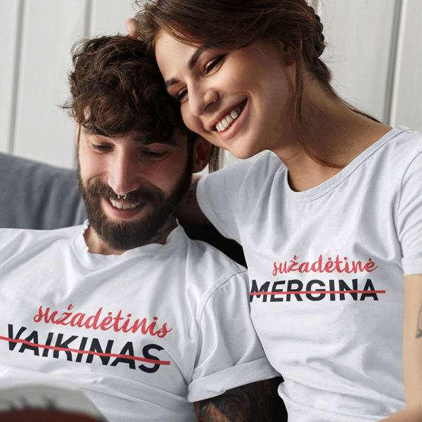 Marškinėlių komplektas "Sužadėtiniai" Marškinėlių komplektas "Sužadėtiniai"