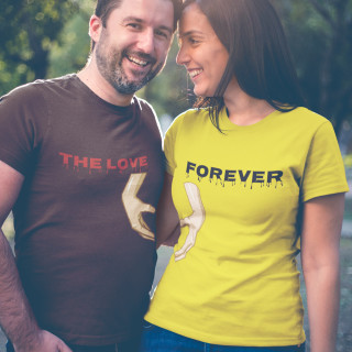 Marškinėlių komplektas "The Love forever"