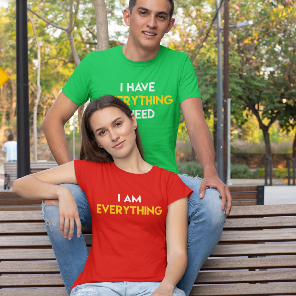 Marškinėlių komplektas "We have EVERYTHING" Marškinėlių komplektas "We have EVERYTHING"