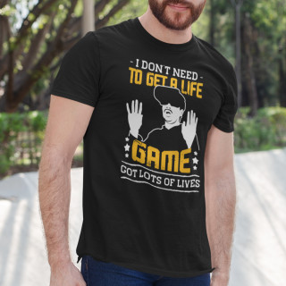 Marškinėliai "Game got lots of lives"