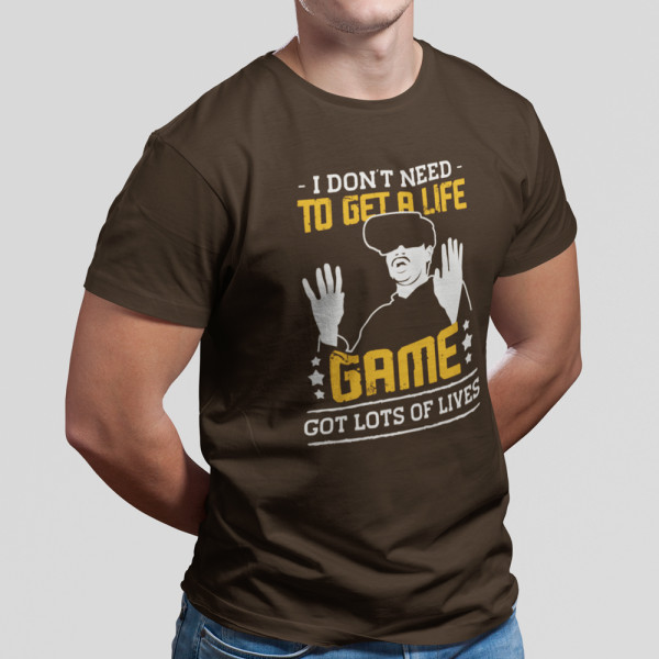 Marškinėliai "Game got lots of lives"