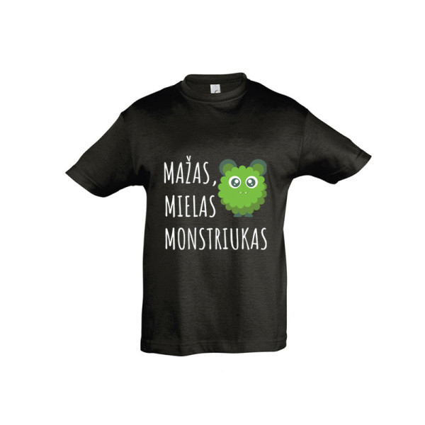 Vaikiški marškinėliai "Mažas mielas monstriukas"
