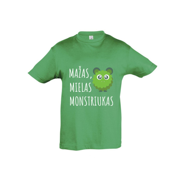 Vaikiški marškinėliai "Mažas mielas monstriukas"