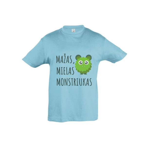 Vaikiški marškinėliai "Mažas mielas monstriukas"
