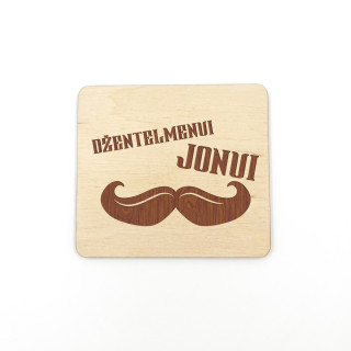 Medinis magnetukas "Džentelmenui Jonui"