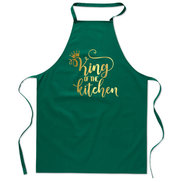 Medvilninė prijuostė "King of the kitchen"