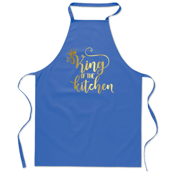Medvilninė prijuostė "King of the kitchen"
