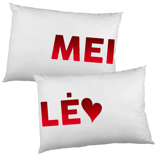 Pagalvių užvalkalų komplektas "MEI-LĖ" Pagalvių užvalkalų komplektas "MEI-LĖ"