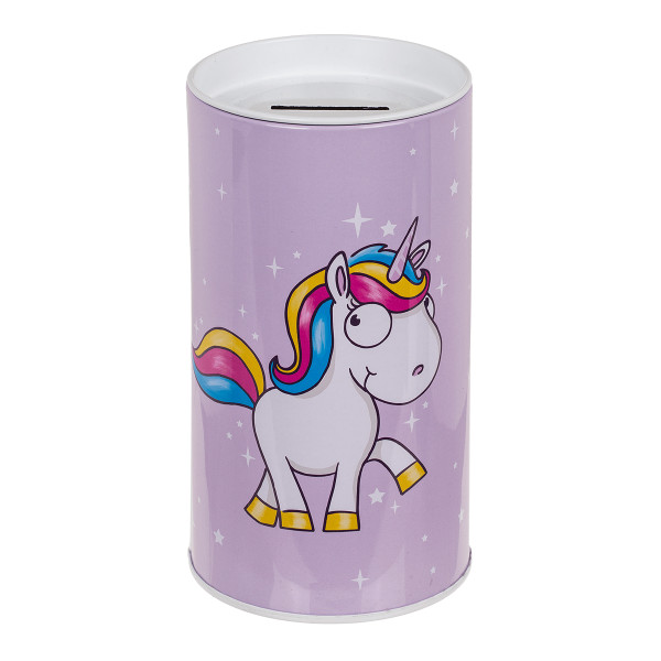 Metalinė taupyklė "Comic Unicorn" Metalinė taupyklė "Comic Unicorn"