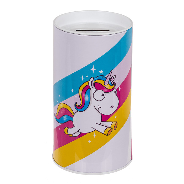 Metalinė taupyklė "Comic Unicorn" Metalinė taupyklė "Comic Unicorn"