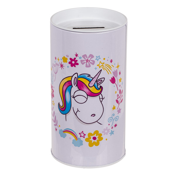 Metalinė taupyklė "Comic Unicorn" Metalinė taupyklė "Comic Unicorn"