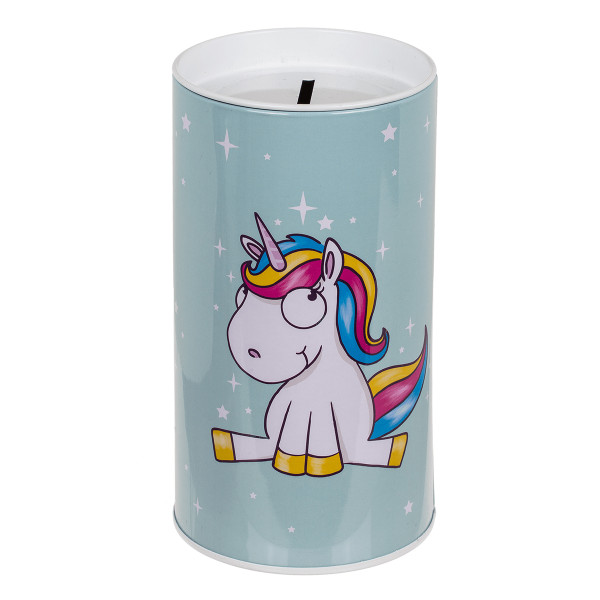 Metalinė taupyklė "Comic Unicorn" Metalinė taupyklė "Comic Unicorn"