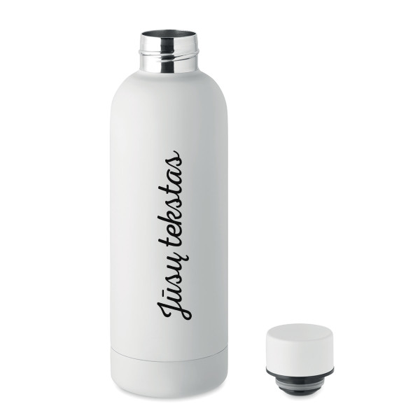 Metalinė termo gertuvė "ATHENA" su Jūsų graviruotu tekstu (500ml)