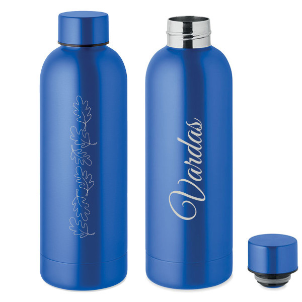 Metalinė termo gertuvė "Ąžuolo lapai" su Jūsų pasirinktu vardu (500ml) Metalinė termo gertuvė "Ąžuolo lapai" su Jūsų pasirinktu vardu (500ml)
